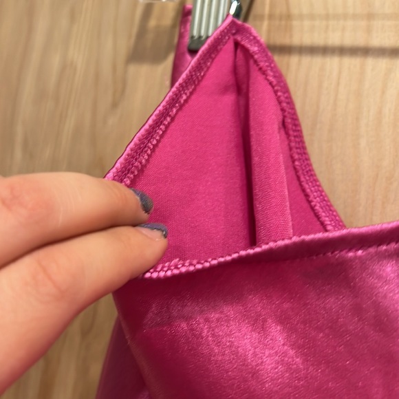 🚫SOLD🚫 ASOS Barbie Pink Midi Slip Skirt - Picture 7 of 9